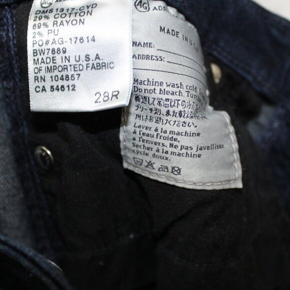 Adriano Goldschmied The Ballad Slim Boot Dark Wash Jeans Size 28 - Picture 10 of 16